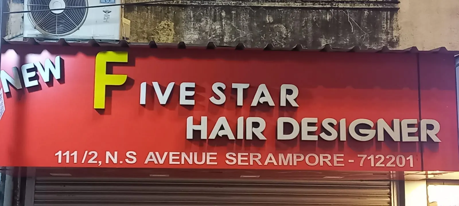 Hair designer sign board