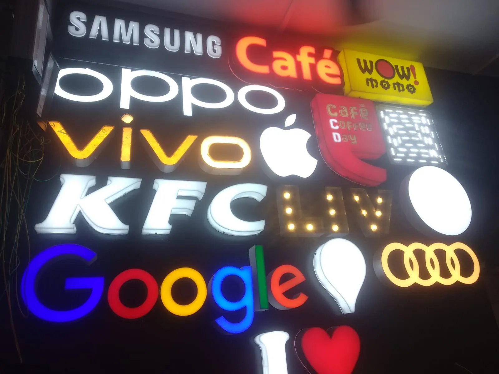 LED lighting display